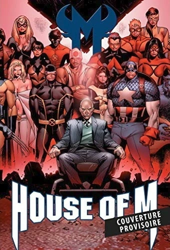 Couverture du comics marvel house of M
