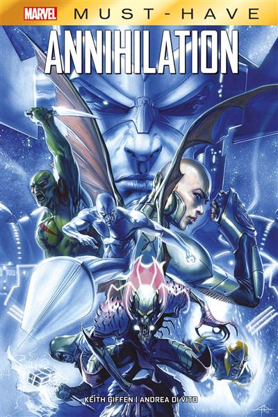 Couverture du comics marvel Annihilation