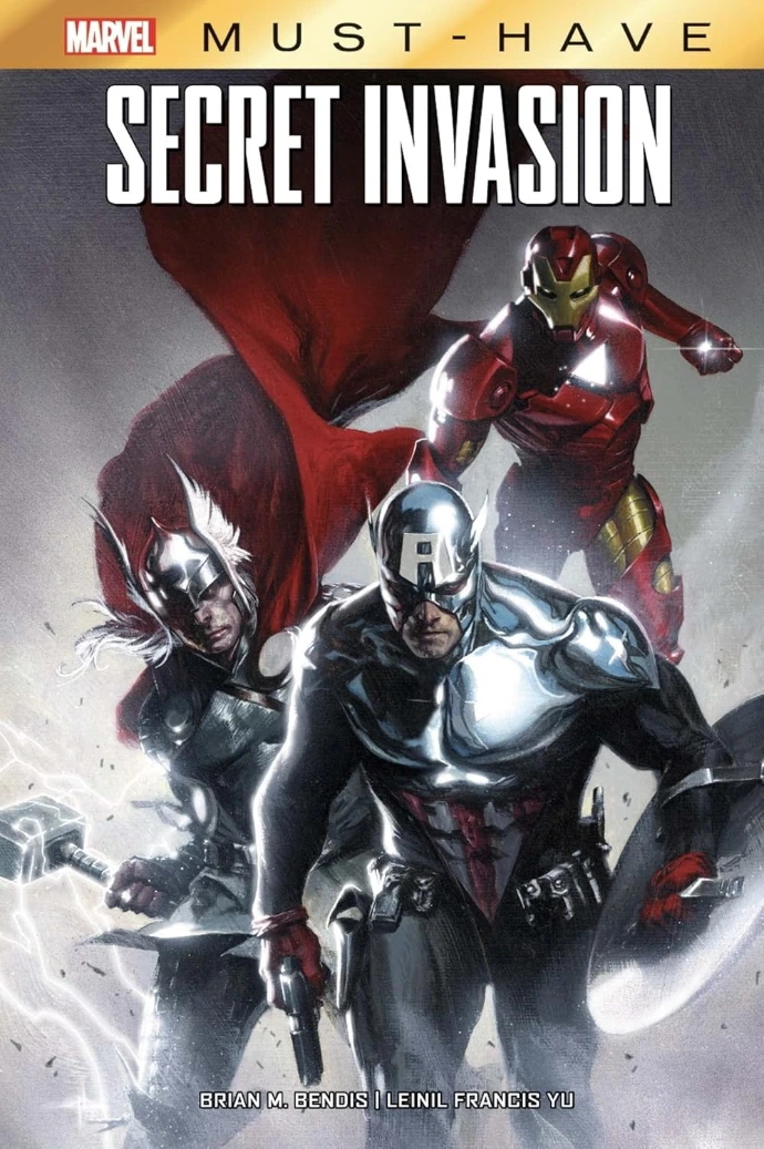 Couverture du comics marvel secret invasion