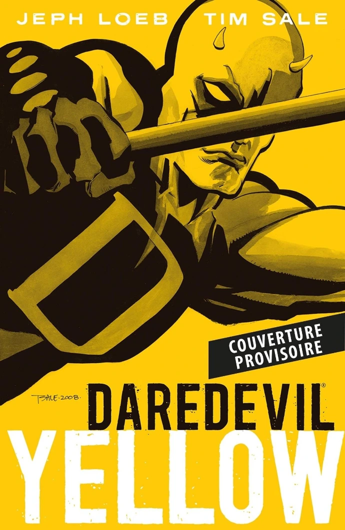 Couverture comics Marvel  DAREDEVIL JAUNE MUST HAVE