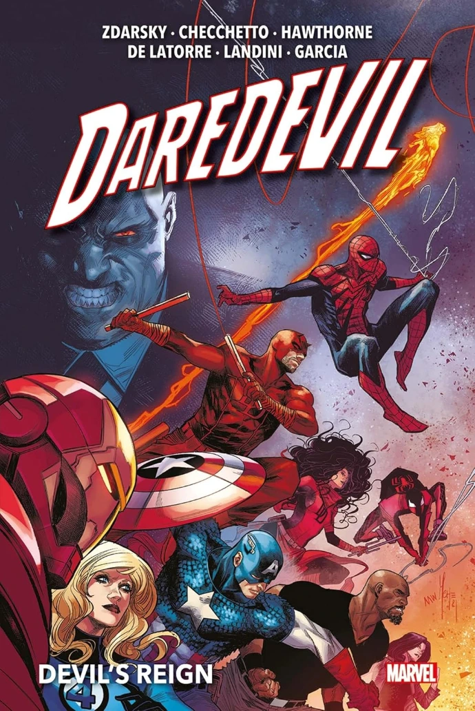 Couverture comics Marvel  DAREDEVIL TOME 3 : DEVIL'S REIGN