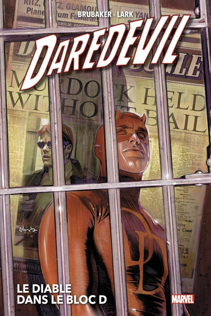 Couverture comics Marvel DAREDEVIL BRUBAKER T01 : le diable dans le bloc d