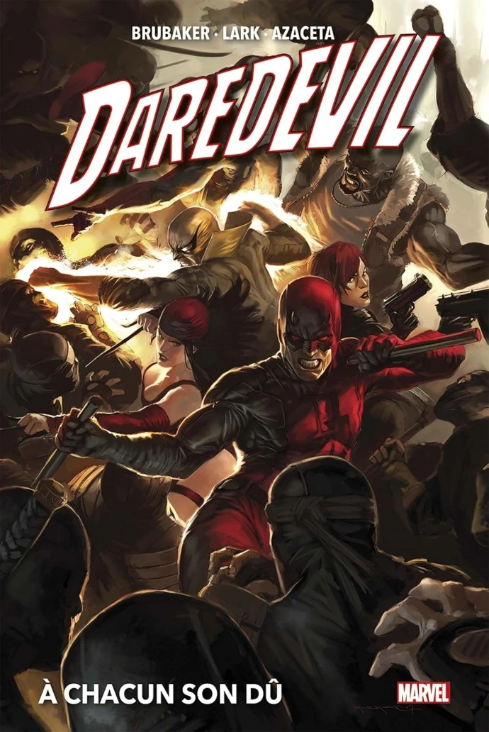Couverture comics Marvel DAREDEVIL BRUBAKER  T02 : À CHACUN SON DÛ