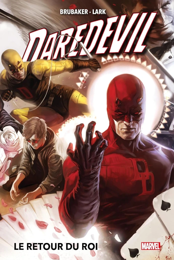 Couverture comics Marvel DAREDEVIL BRUBAKER T03 : le RETOUR DU ROI