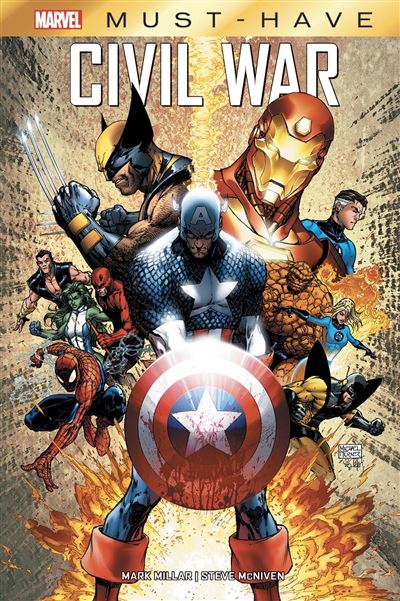 Couverture du comic Civil War Marvel Must Have