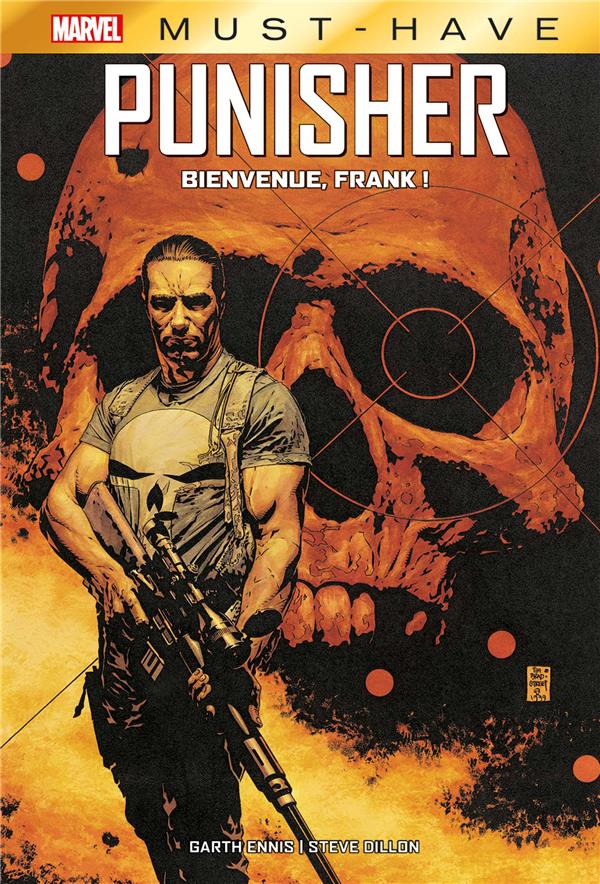 Couverture du comic Punisher, Bienvenue Franck Marvel Must Have