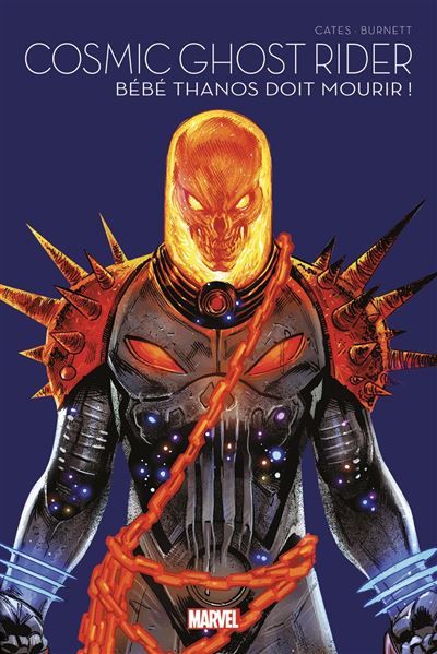 Couverture du comic Ghost Rider Bébé Thanos doit mourir