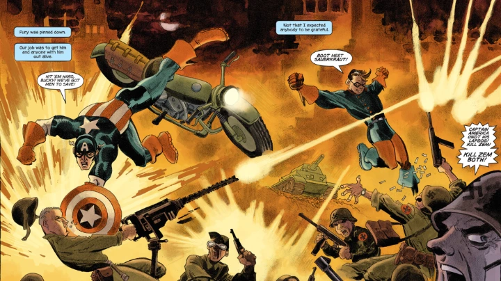 planche intérieure captain america blanc